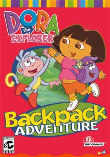 Dora the Explorer Backpack Adventure Computer Game ~ Join Dora \u0026 her Friends for an Interactive Adventure